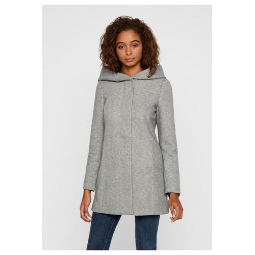 Manteau femme 2024 gris pas cher